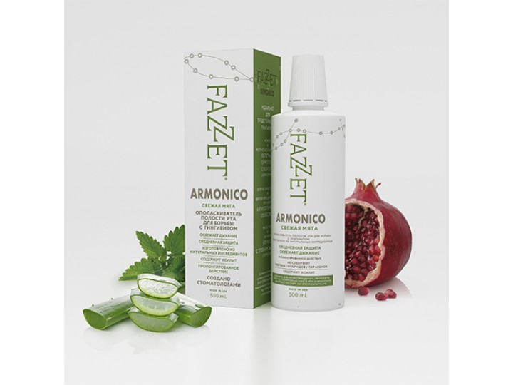 Ополаскиватель полости рта Fazzet Armonico organic 500 мл