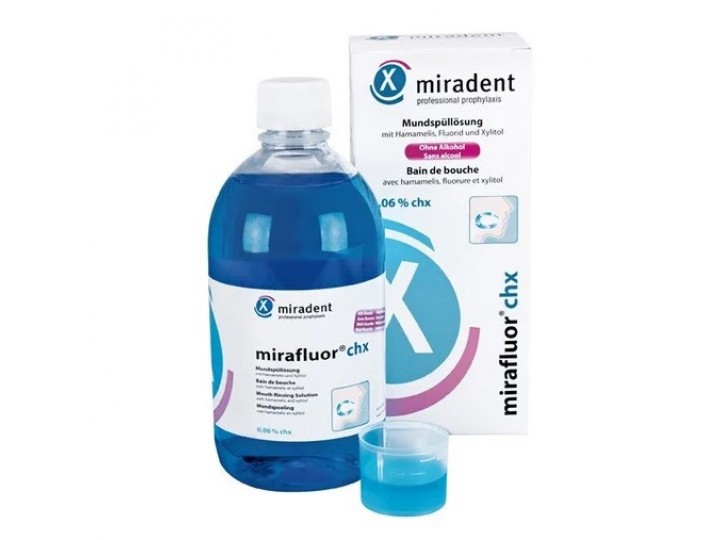Ополаскиватель mirafluor® chx, 500 мл.