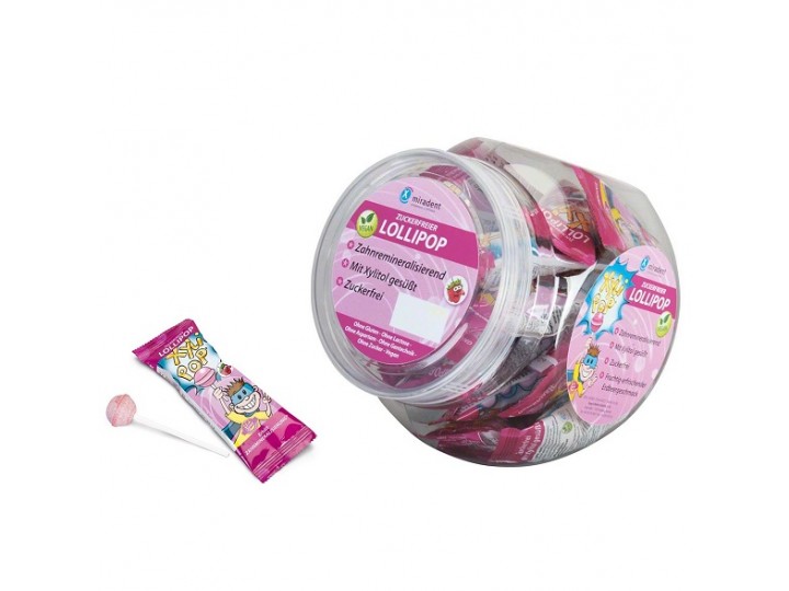 XyliPOP леденец на палочке из ксилита в бонбоньерке 25 х 6 г