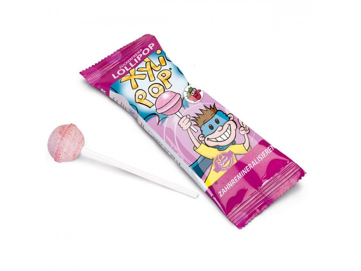Леденец на палочке из ксилита Miradent XyliPoP
