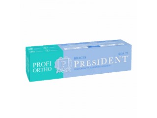 Зубная паста PRESIDENT PROFI ORTHO Braces (75 RDA) 50 мл