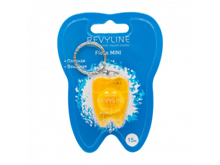 Зубная нить вощеная Revyline floss mini