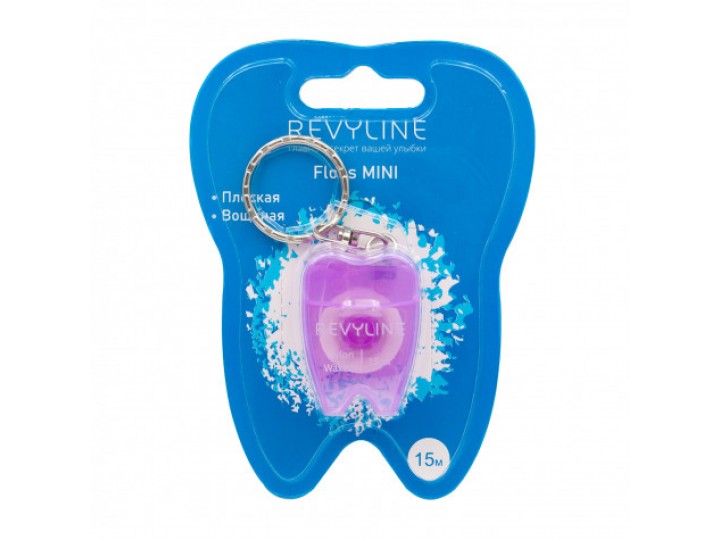 Зубная нить вощеная Revyline floss mini