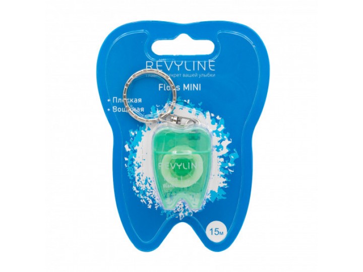 Зубная нить вощеная Revyline floss mini
