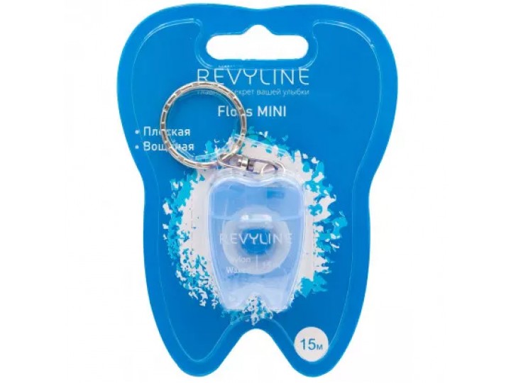 Зубная нить вощеная Revyline floss mini