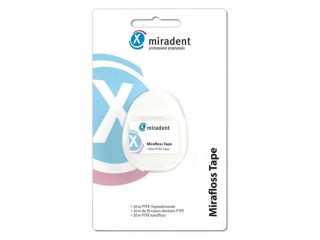 Зубная нить Mirafloss tape white