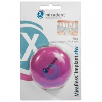 Антибактериальный «супер-флосс» Mirafloss® Implant chx