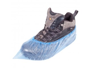 Бахилы Эконом 1,8 гр (17 мкм) с одинарной резинкой 50 пар (100 шт)