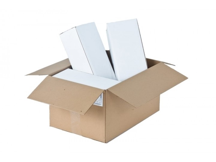 Бахилы евроблок Эконом 1,8 гр (17 мкм) с одинарной резинкой 1000 пар (2000шт)