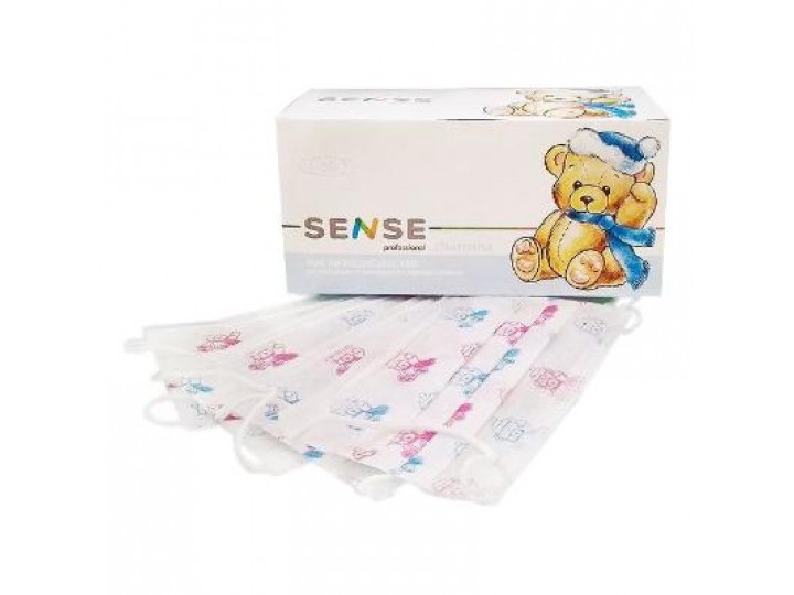 Маски защитные с рисунком Мишки