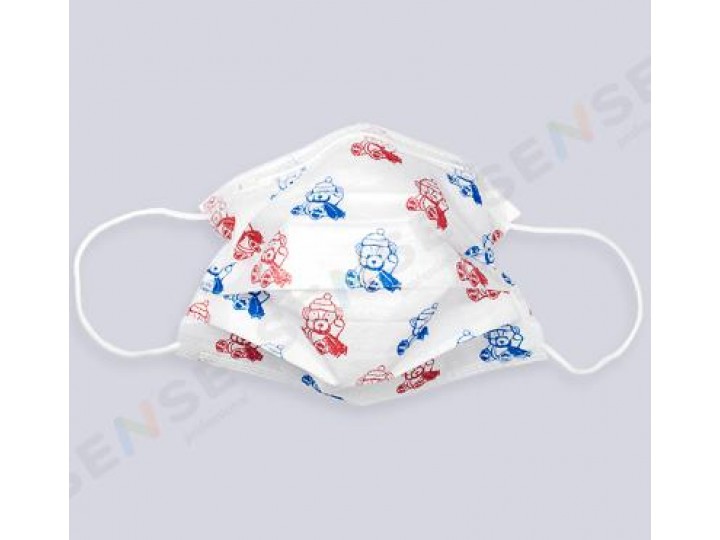 Маски защитные с рисунком Мишки