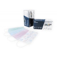 Маски медицинские одноразовые Sense Premium