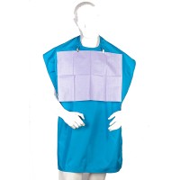 Фартук нейлоновый с зажимами Clean+Safe, SMALL 70х75см