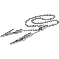 Зажим для салфеток с цепочкой с регулятором, Кристидент