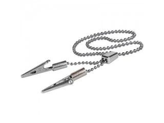 Зажим для салфеток с цепочкой с регулятором, Кристидент