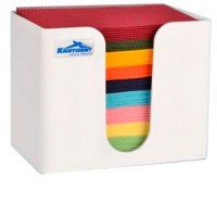 Контейнер для нагрудных салфеток белый, Кристидент