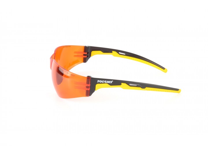 Очки светозащитные О15 HAMMER ACTIVE STRONGGLASS (2-2 PC) с мягким носоупором с двухкомпонентными заушниками