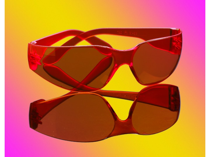 Очки защитные оранжевые EYEWEAR IC