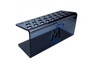 Подставка темная с овальными отверстиями Micerium 26 шт.