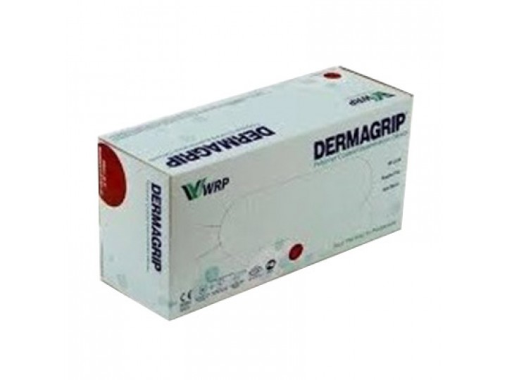 Перчатки латексные 2 хлор Dermagrip Classic