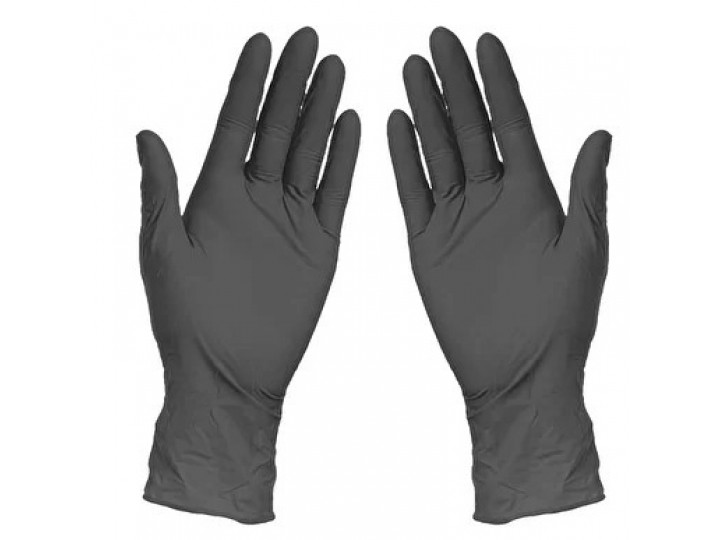 Перчатки нитриловые черные Matrix Black Nitrile Перчатки нитриловые черные Matrix Black Nitrile