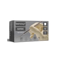 Перчатки BENOVY Dental Formula Double Chlorinated