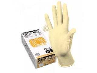 Перчатки латексные 2 хлор Manual Denta Latex DL 219