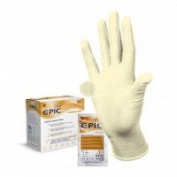 Перчатки латексные стерильные EPIC