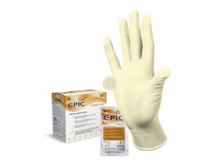 Перчатки латексные стерильные EPIC