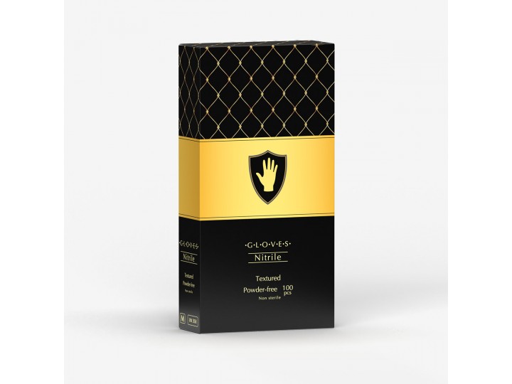 Перчатки нитриловые черные XN 358