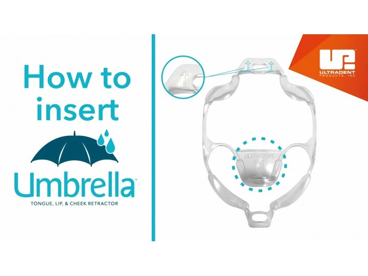 Ретрактор для губ и щек Umbrella Cheek Retractor (40 шт)