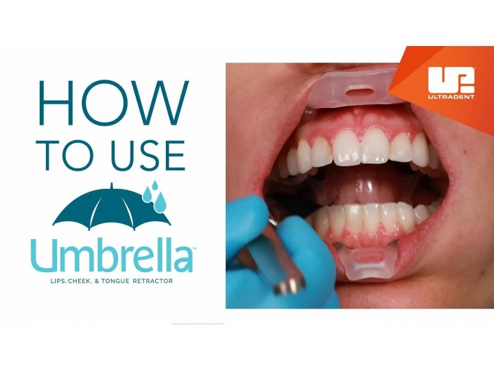 Ретрактор для губ и щек Umbrella Cheek Retractor (40 шт)