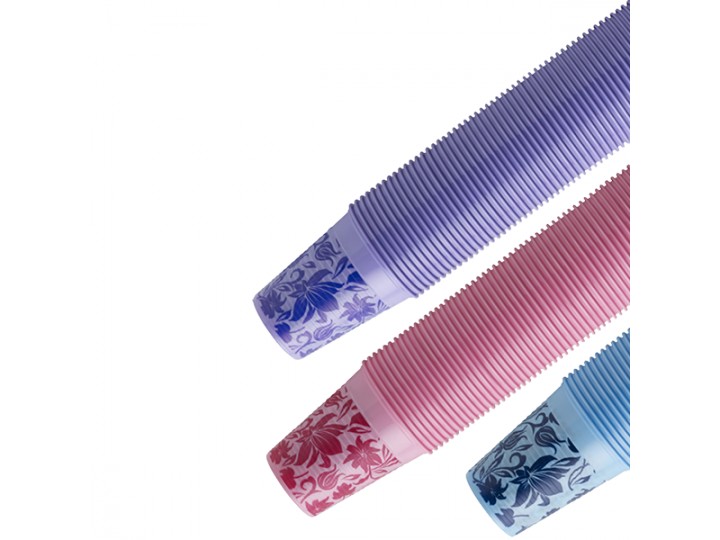 Стаканы пластиковые непрозрачные Floral Monoart Стаканы пластиковые непрозрачные Floral Monoart