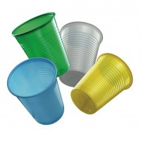 Пластиковые стаканчики цветные