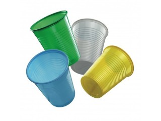 Пластиковые стаканчики цветные