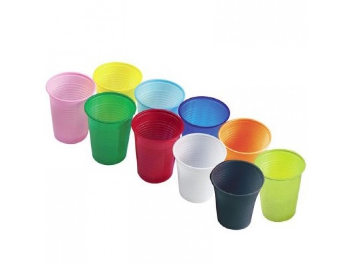 Стаканы пластиковые непрозрачные Monoart