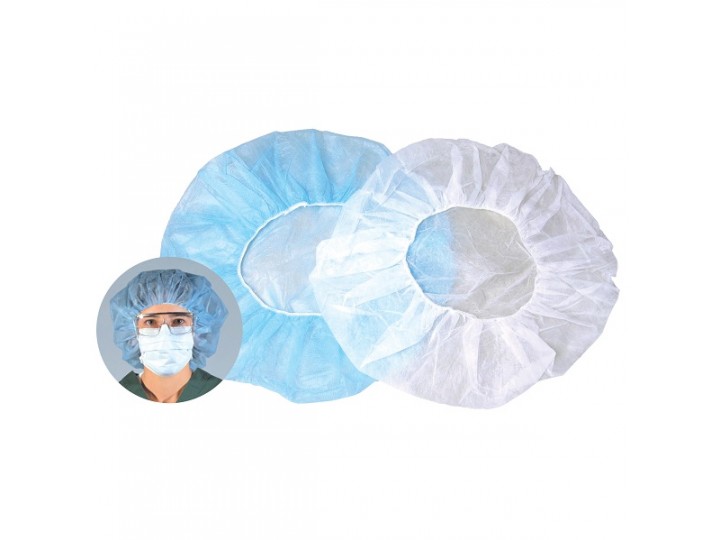 Шапочка одноразовая тип Берет (50 шт.)