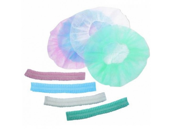 Шапочка одноразовая тип Шарлотка (100 шт.)