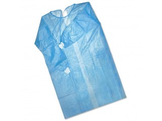 Халат хирургический спанбонд рукава на манжетах 140х140 стерильный JNB