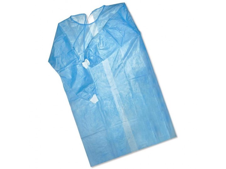 Халат хирургический спанбонд рукава на манжетах 140х140 стерильный JNB