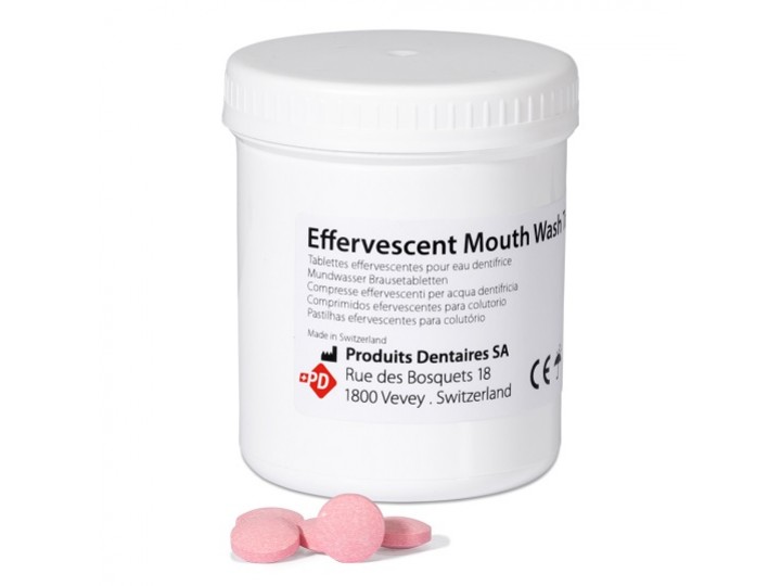 Таблетки для полоскания (250шт.) Effervescent mouth wash tablets