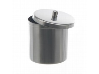 Стакан с крышкой для стерелизации ваты