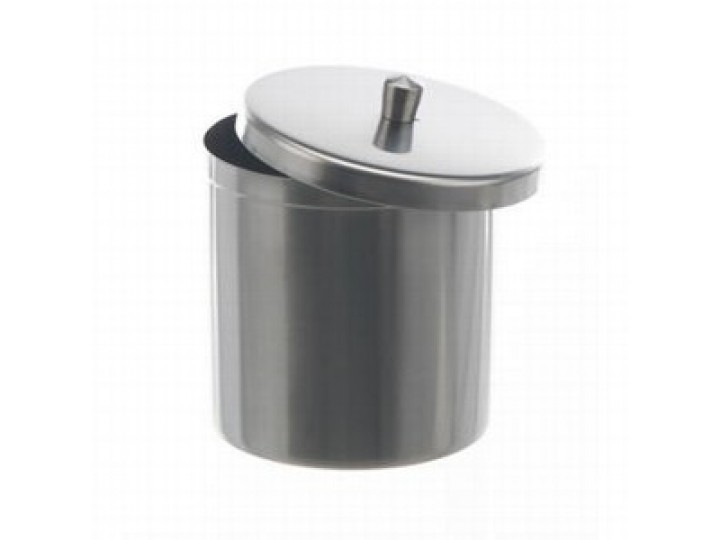 Стакан с крышкой для стерелизации ваты