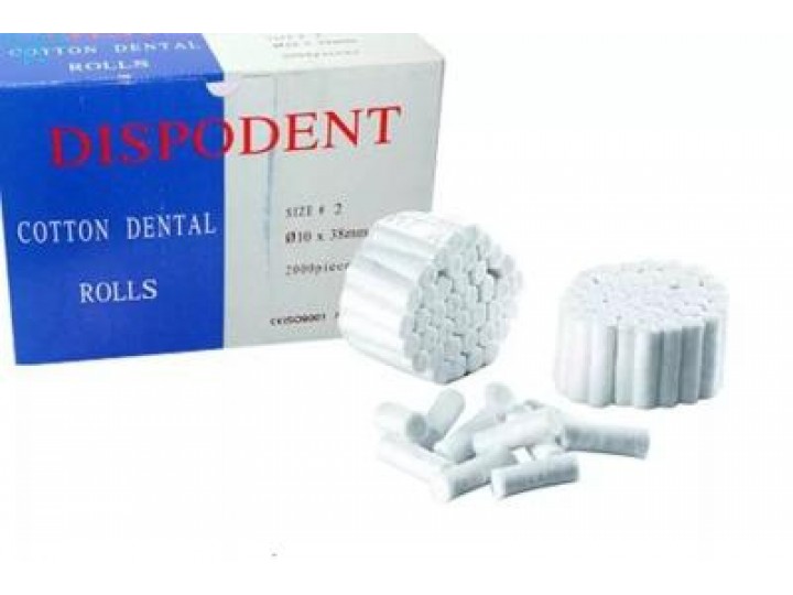 Валики ватные Dispodent
