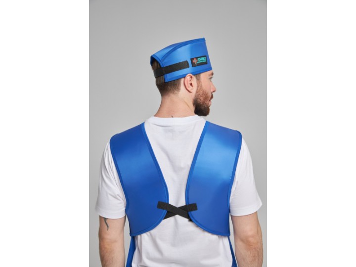 Фартук рентгенозащитный односторонний со стойкой (резина)