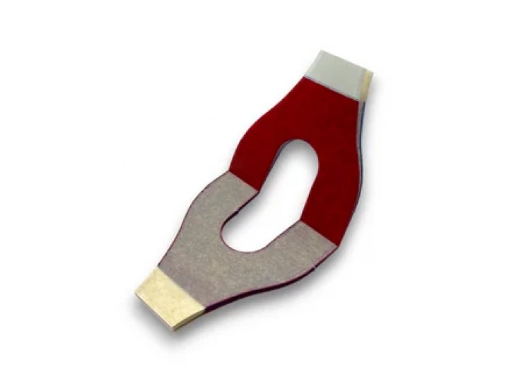 Артикуляционная бумага Crosstex Horseshoe подкова синяя-красная 89мкм 72 листа