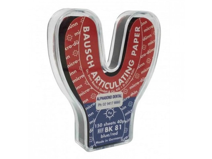 BK 81 артикуляционная бумага