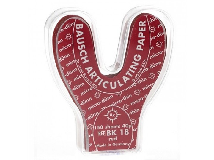 BK 18 артикуляционная бумага