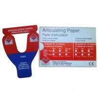 Бумага для контроля артикуляции  50мкм подковообразная сине-красная PD