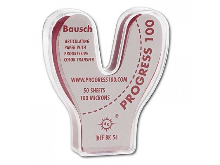BK 54 Progress артикуляционная бумага